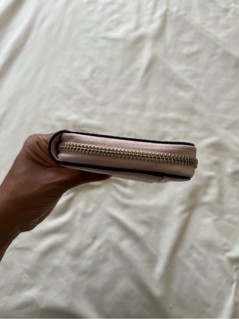 KATE SPADE | Pebbled pink leather continental wallet - Picture 6 of 7